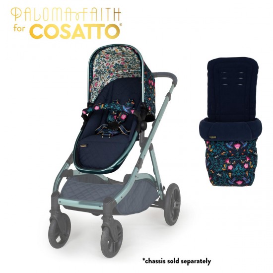 Cosatto Wow XL Tandem Seat Footmuff Wildling